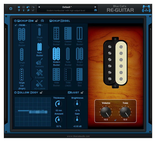 Blue Cat Re-Guiter