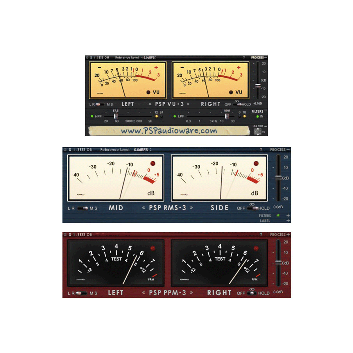 PSP TripleMeter