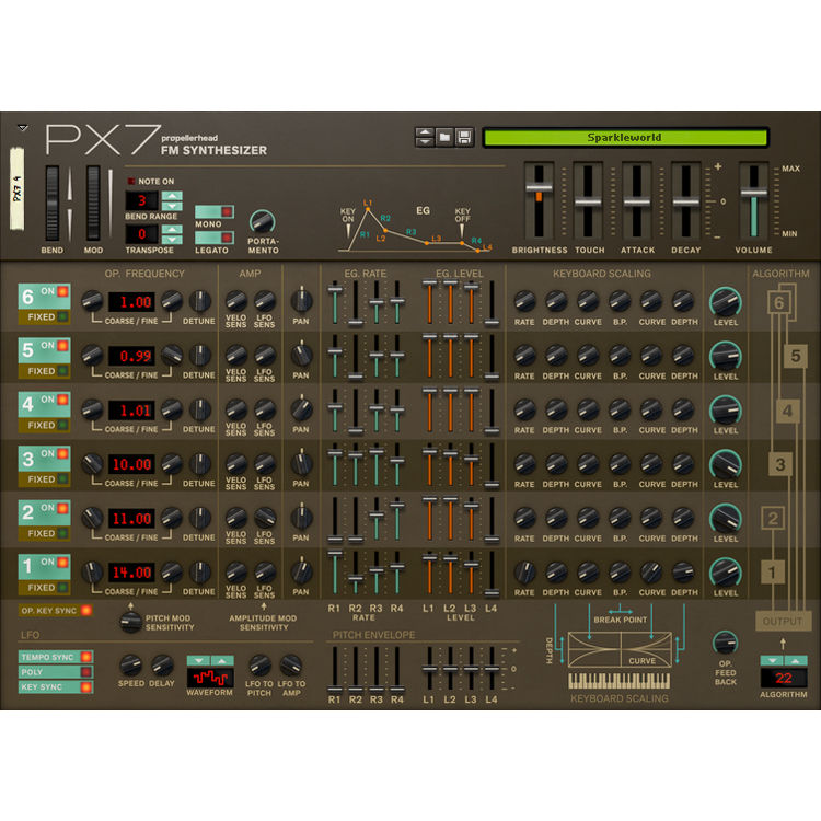 Propellerhead PX-7 FM Synthesizer