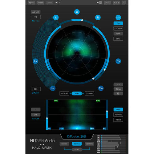 NUGEN Halo Upmix 3D extension