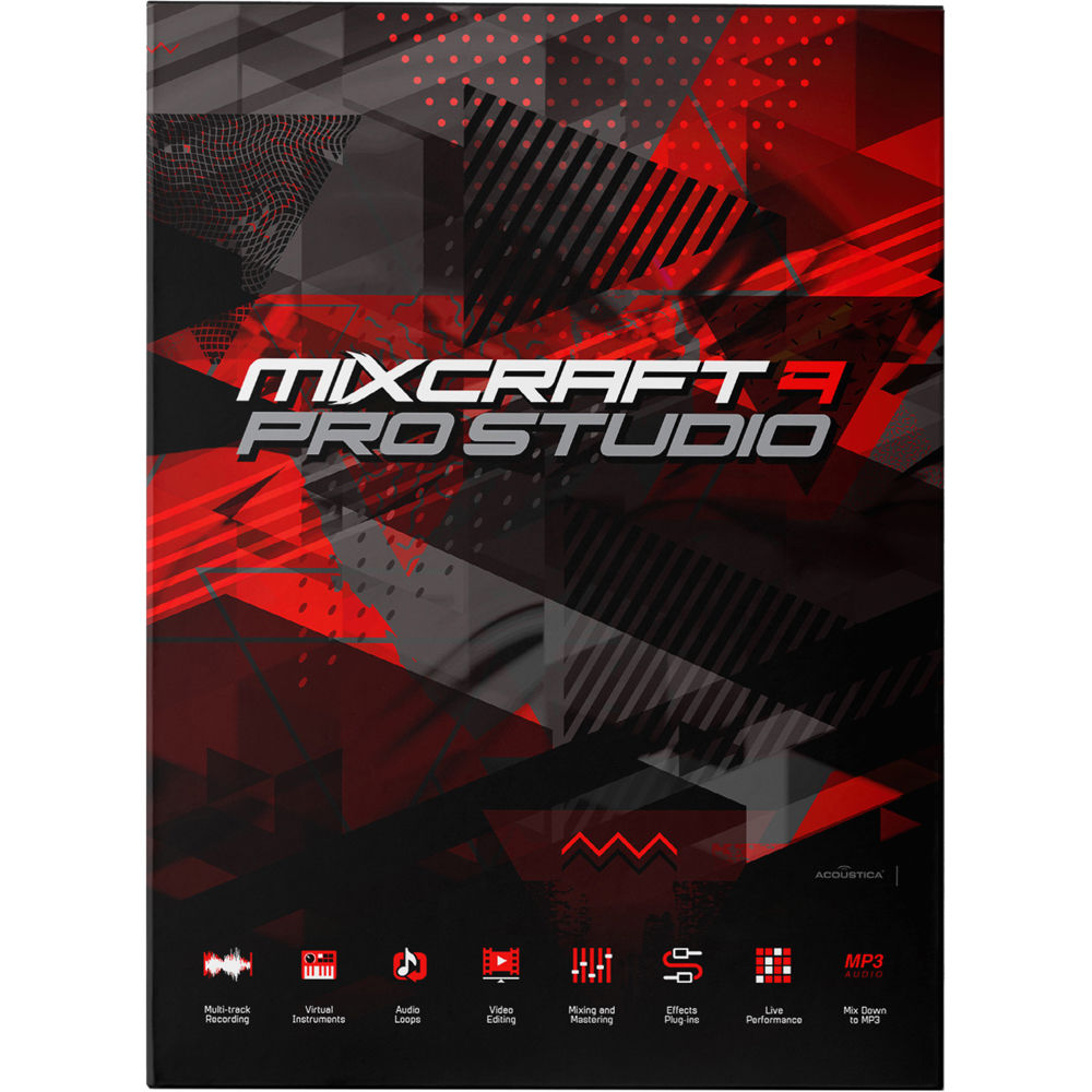 Acoustica Mixcraft 9 Pro Studio