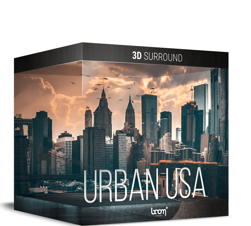 Boom Urban USA 3D Surround