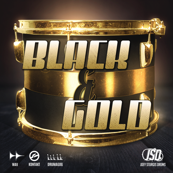 JSD Black & Gold Drums