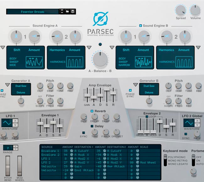 Propellerhead Parsec Spectral Synth