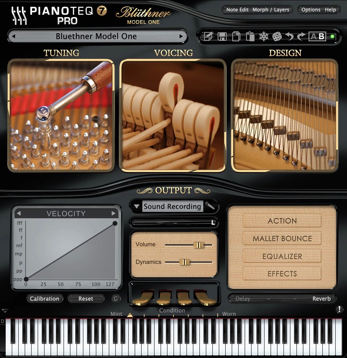Pianoteq Bluthner Model 1